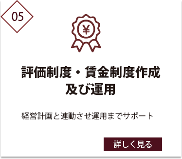 評価制度・珍金制度作成及び運用